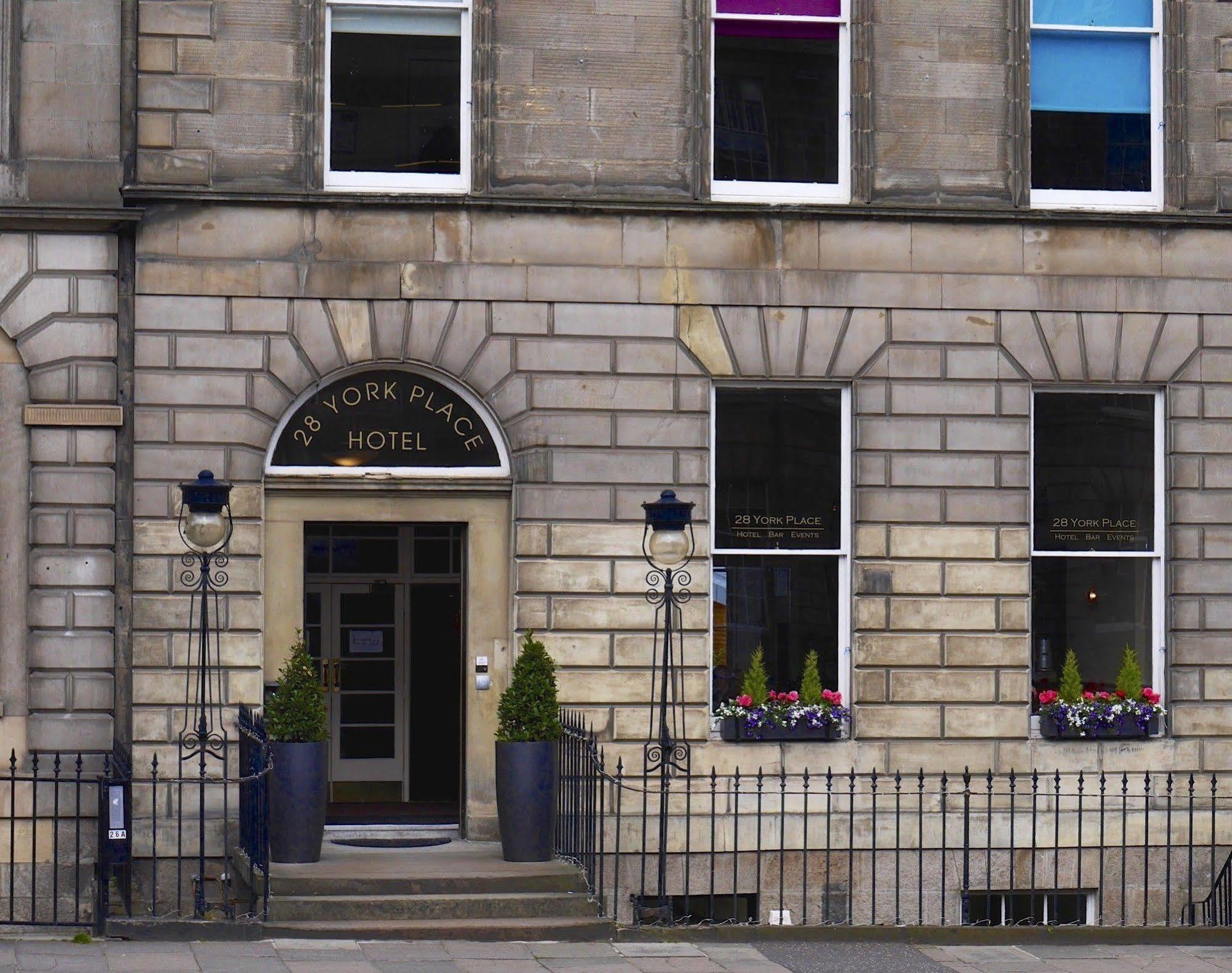 28 York Place Hotel Edimburgo Esterno foto